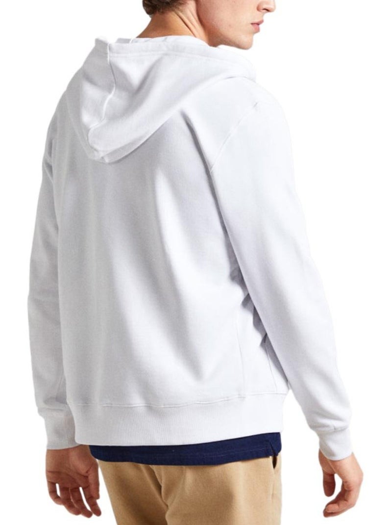 Felpa Uomo con Zip Pepe Jeans Bianco - Kiabi