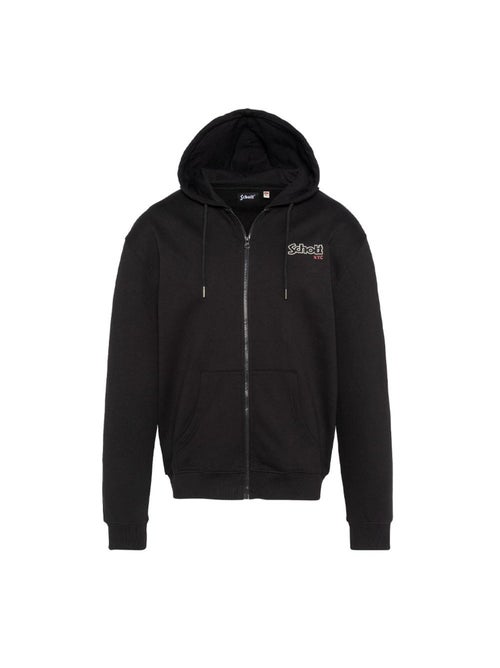 Felpa Uomo con Zip Schott - Kiabi