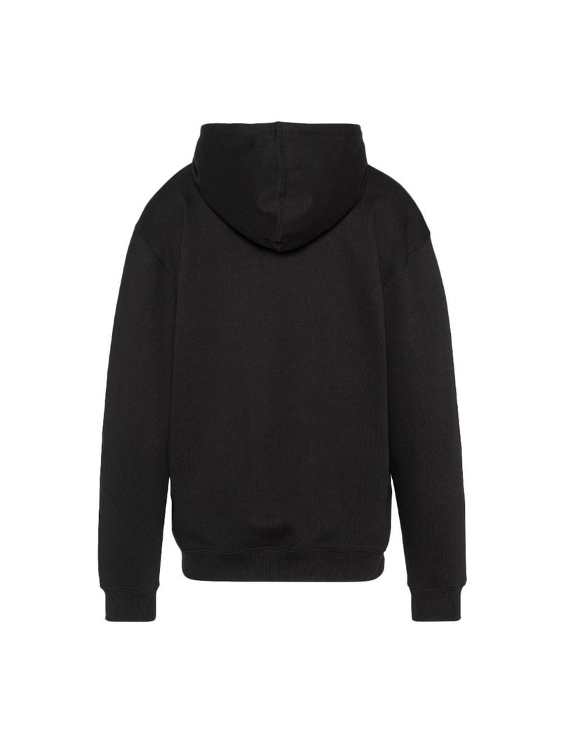 Felpa Uomo con Zip Schott Nero - Kiabi
