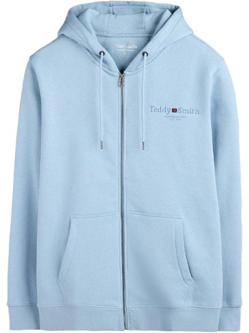 Felpa Uomo con Zip Teddy Smith - Kiabi