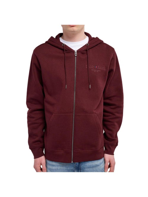 Felpa Uomo con Zip Teddy Smith - Kiabi