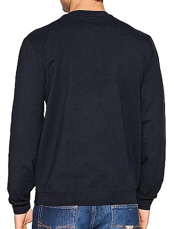 Felpa Uomo Guess con Logo Triangolare