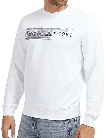 Felpa Uomo Ricamata Guess