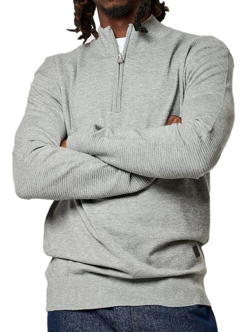 Felpa Uomo Kaporal con Mezza Zip - Kiabi