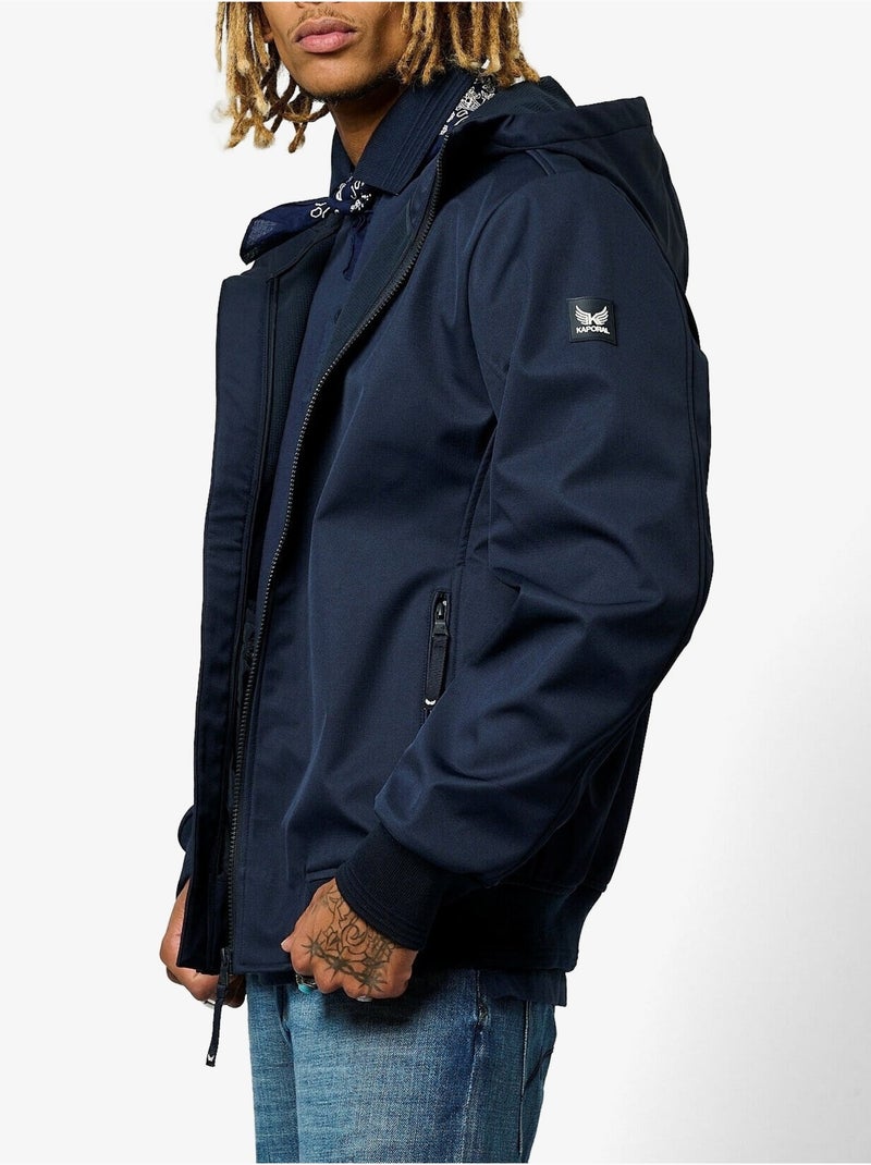 Felpa Uomo Kaporal con Zip, Blu - Kiabi