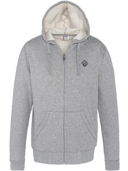 Felpa Uomo Schott con zip - Kiabi