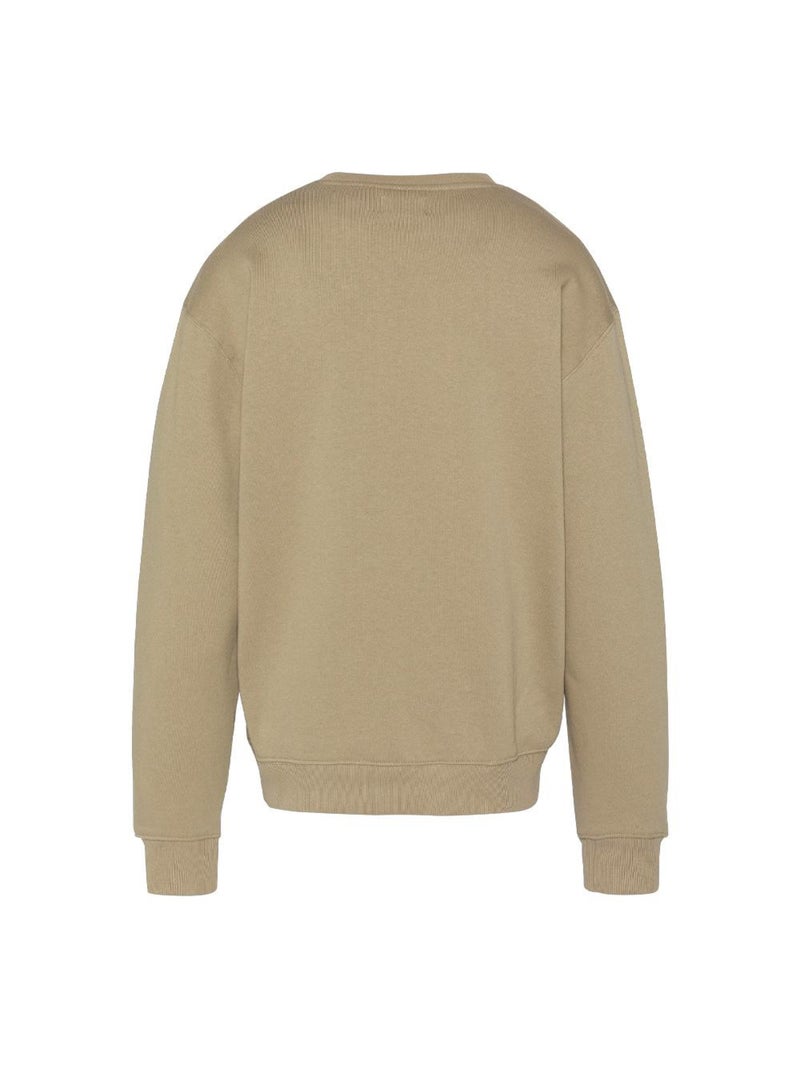 Felpa Uomo Schott Stampa Beige - Kiabi