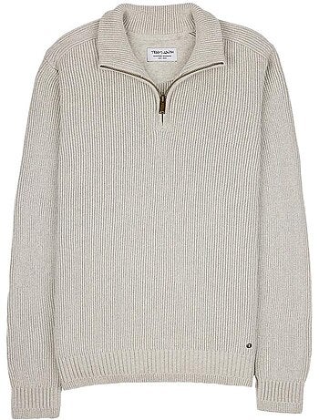 Felpa uomo teddy smith con mezza zip