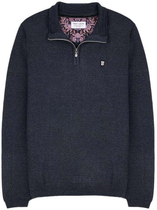Felpa uomo teddy smith con zip 1/4 - Kiabi Felpa uomo teddy smith con zip 1/4 - Kiabi