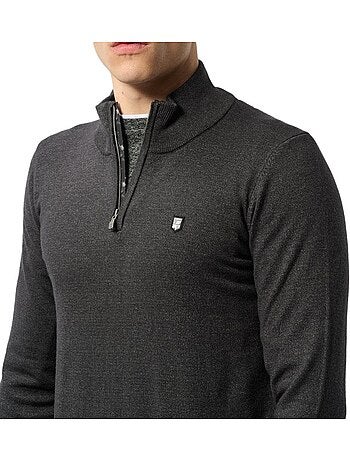 Felpa Uomo Teddy Smith con Zip 1/4