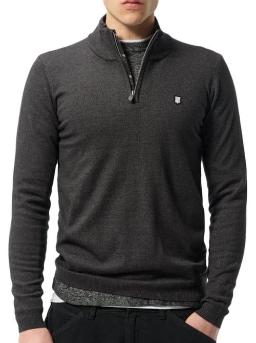 Felpa Uomo Teddy Smith con Zip 1/4 - Kiabi