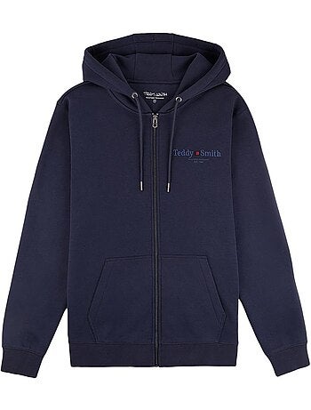 Felpa uomo teddy smith con zip