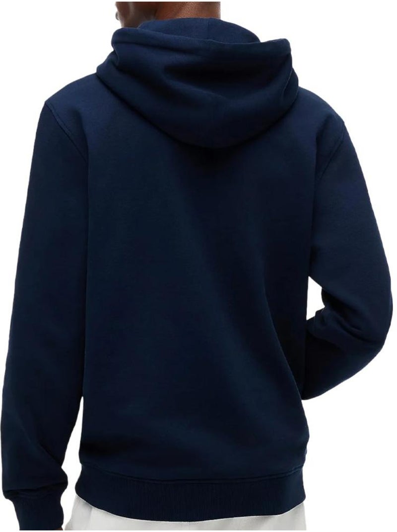 Felpa uomo tommy hilfiger con distintivo Blu marino - Kiabi