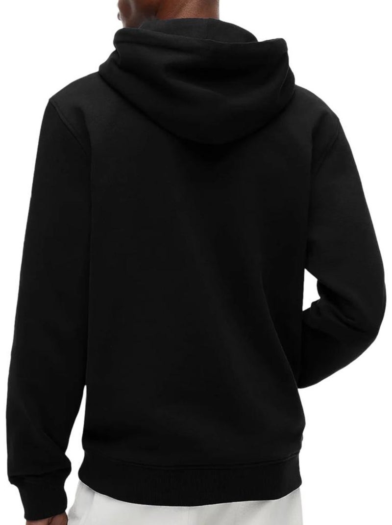 Felpa uomo tommy hilfiger con logo Nero - Kiabi