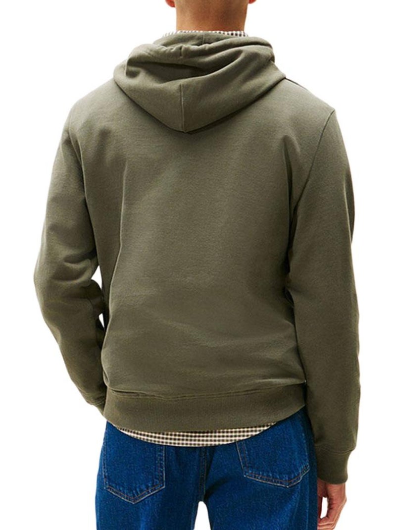 Felpa Uomo Tommy Hilfiger Verde kaki chiaro - Kiabi