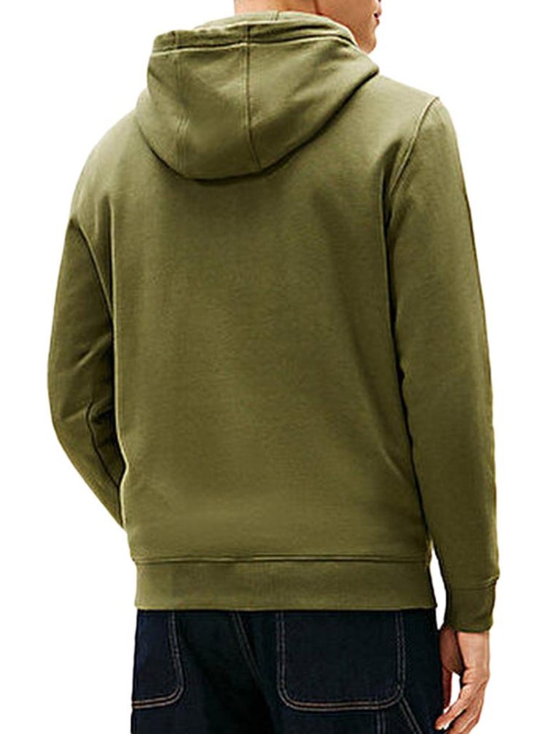 Felpa Uomo Tommy Hilfiger Verde kaki chiaro - Kiabi