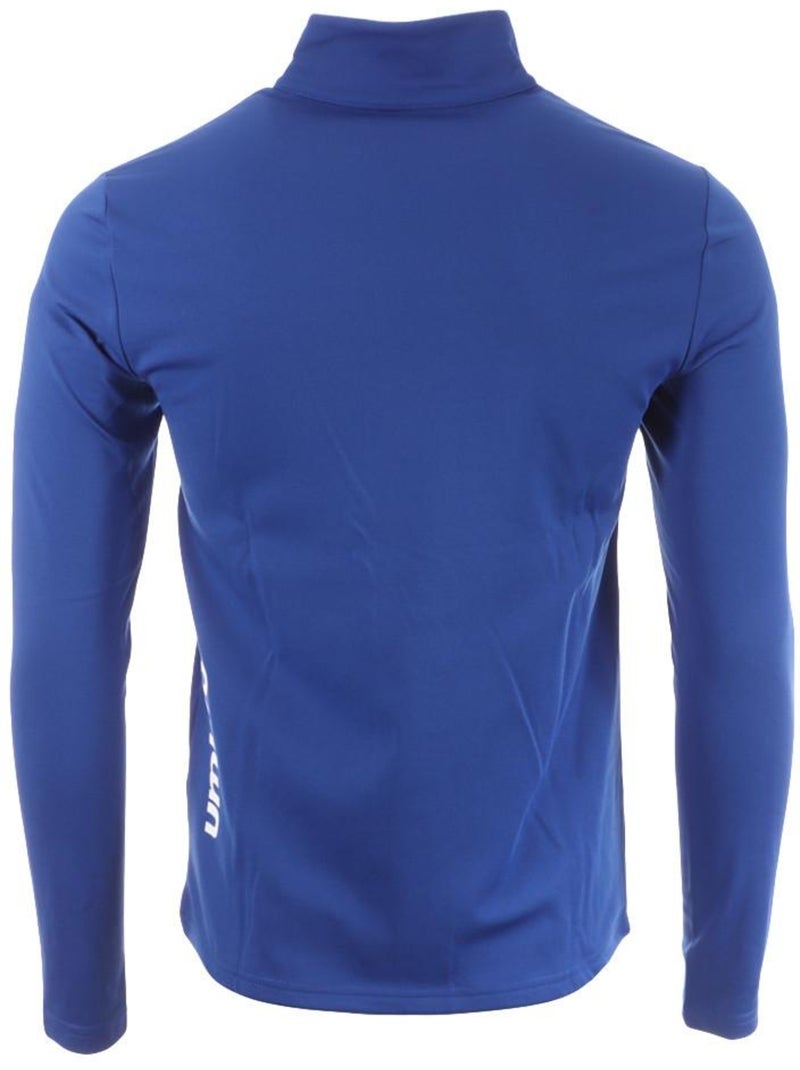 Felpa uomo umbro 1/2 zip Blu - Kiabi