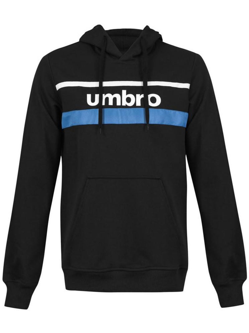 Felpa Uomo Umbro con Cappuccio Nero - Kiabi