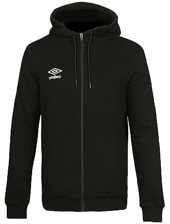 Felpa Uomo Umbro con Zip e Stampa