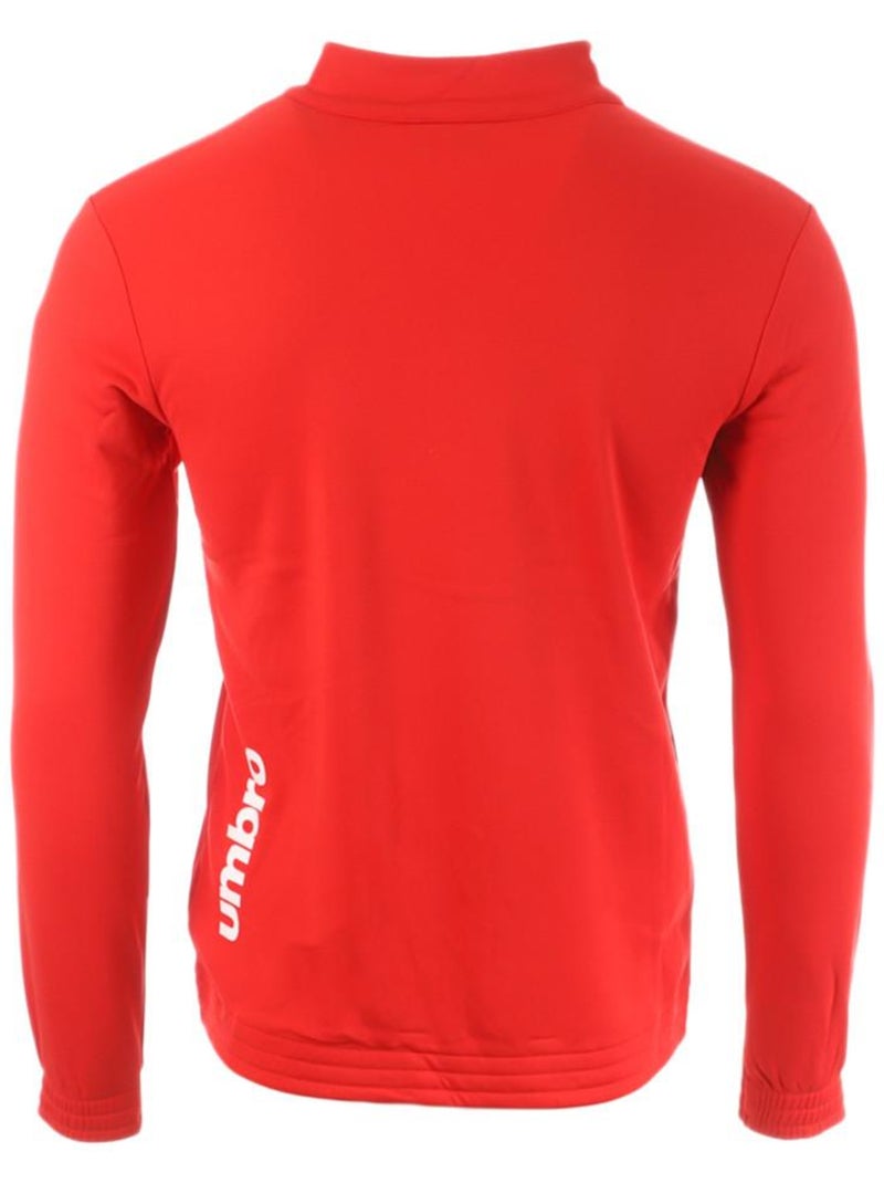 Felpa Uomo Umbro Zip Rosso - Kiabi