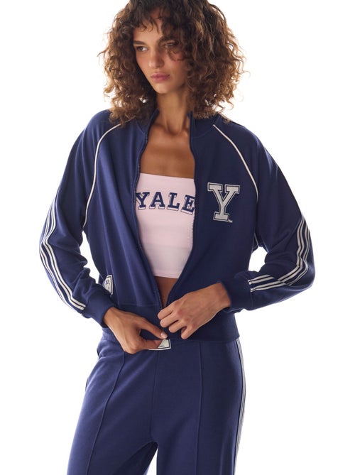 Felpa yale con dettaglio a righe penti - Kiabi Felpa yale con dettaglio a righe penti - Kiabi
