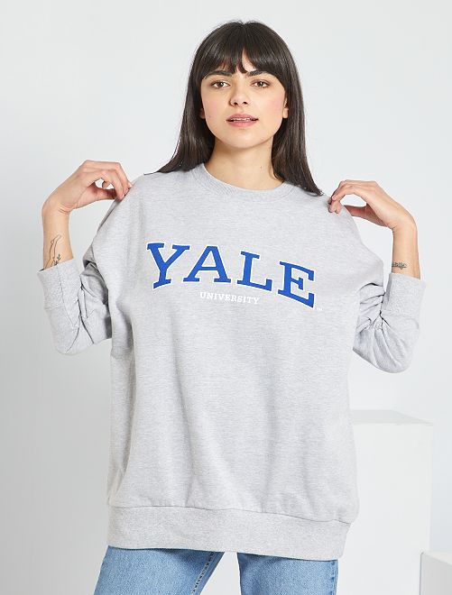 Felpa 'Yale University' - GRIGIO - Kiabi - 20.00€