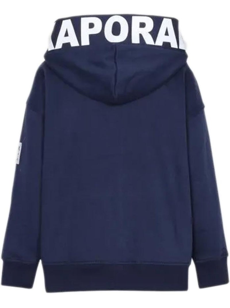 Felpa Zip Bambino Kaporal Blu marino - Kiabi