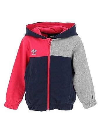 Felpa Zip Bambino Umbro