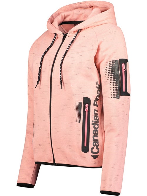 Felpa zip con cappuccio fanatic – canadian peak - Kiabi Felpa zip con cappuccio fanatic – canadian peak - Kiabi