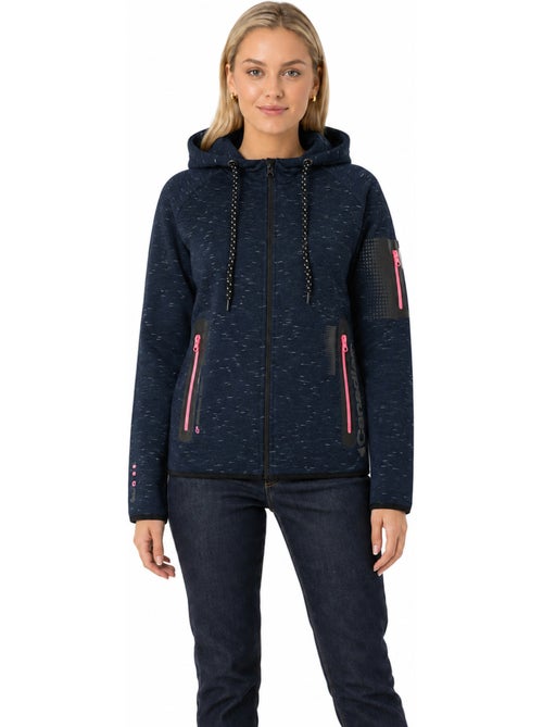 Felpa zip con cappuccio fanatic – canadian peak - Kiabi Felpa zip con cappuccio fanatic – canadian peak - Kiabi