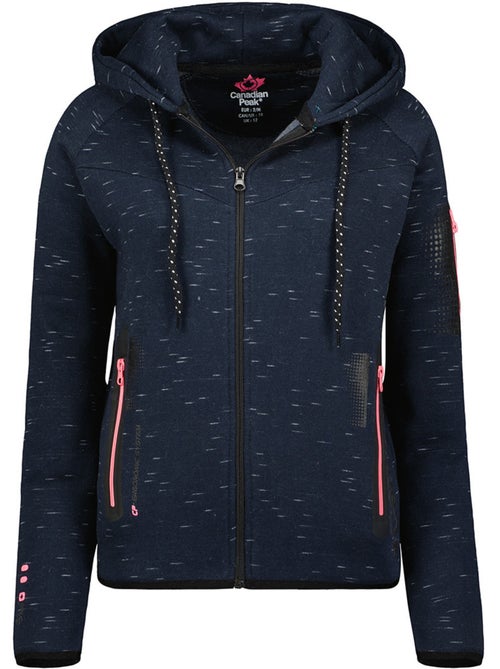 Felpa zip con cappuccio fanatic – canadian peak - Kiabi Felpa zip con cappuccio fanatic – canadian peak - Kiabi