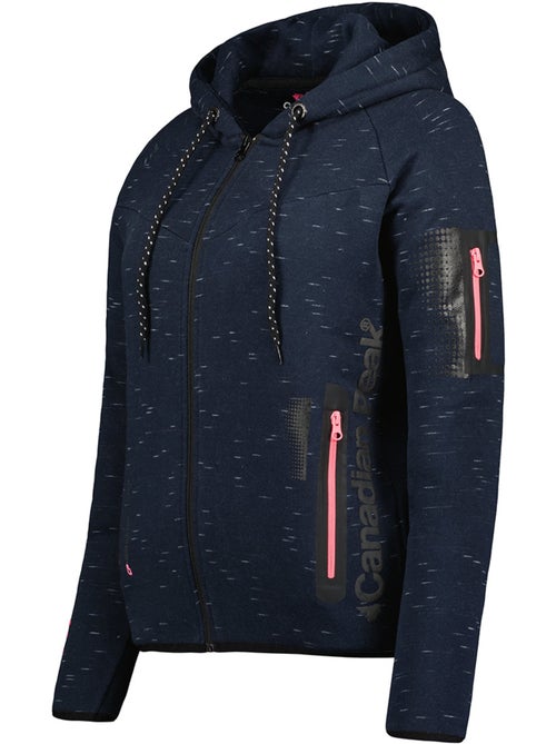 Felpa zip con cappuccio fanatic – canadian peak - Kiabi Felpa zip con cappuccio fanatic – canadian peak - Kiabi
