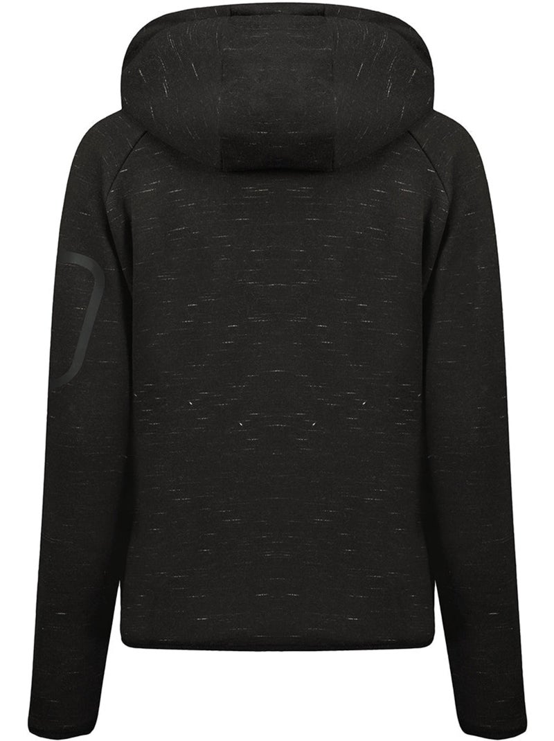 Felpa zip con cappuccio fanatic – canadian peak Nero - Kiabi