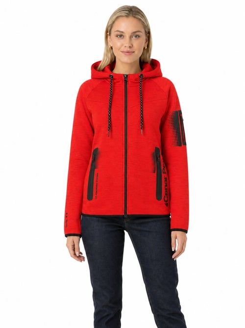 Felpa zip con cappuccio fanatic – canadian peak - Kiabi Felpa zip con cappuccio fanatic – canadian peak - Kiabi