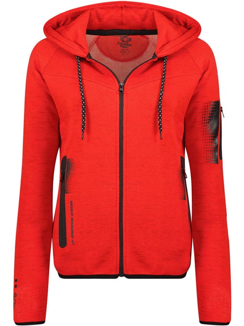 Felpa zip con cappuccio fanatic – canadian peak - Kiabi Felpa zip con cappuccio fanatic – canadian peak - Kiabi