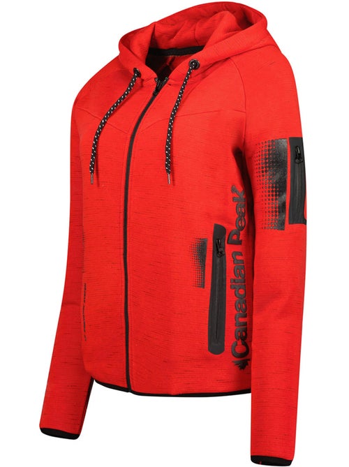 Felpa zip con cappuccio fanatic – canadian peak - Kiabi Felpa zip con cappuccio fanatic – canadian peak - Kiabi