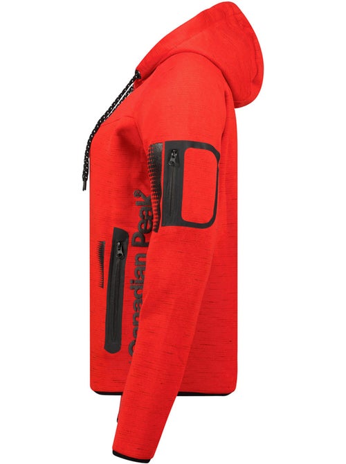 Felpa zip con cappuccio fanatic – canadian peak - Kiabi Felpa zip con cappuccio fanatic – canadian peak - Kiabi