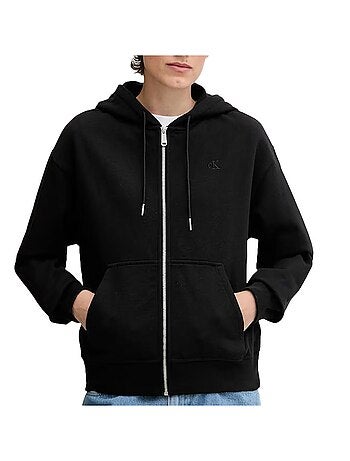Felpa Zip Donna Calvin Klein Jeans