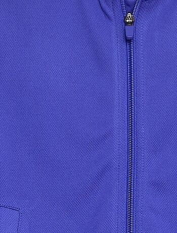 Felpa zippata con collo alto