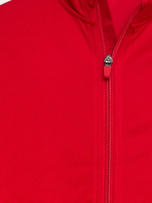 Felpa zippata con collo alto - Kiabi