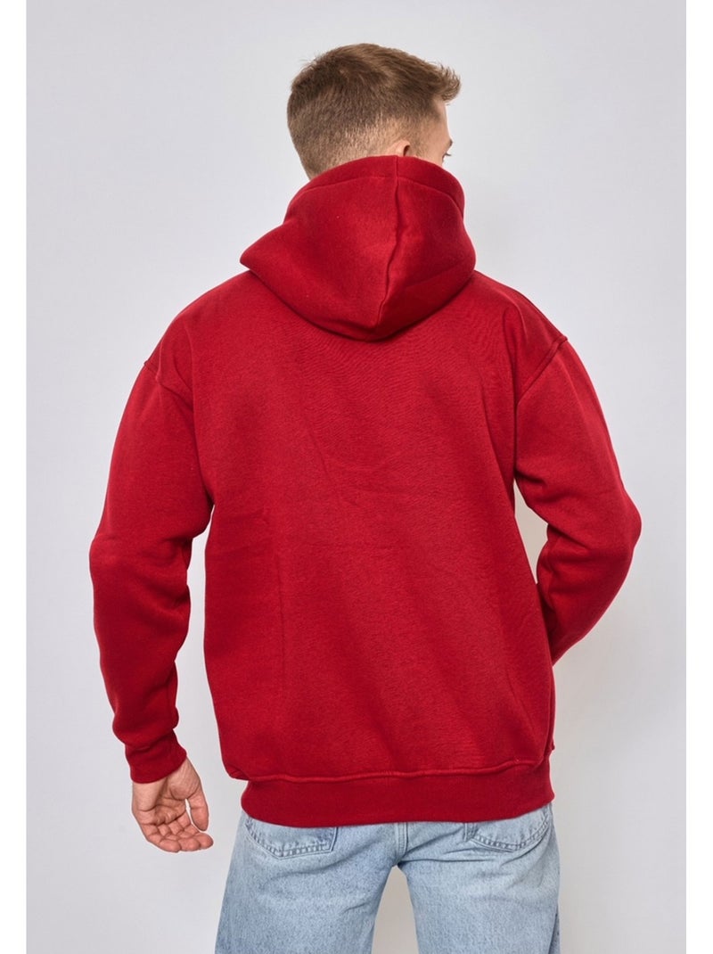 Felpe con cappuccio Kebello Bordeaux - Kiabi