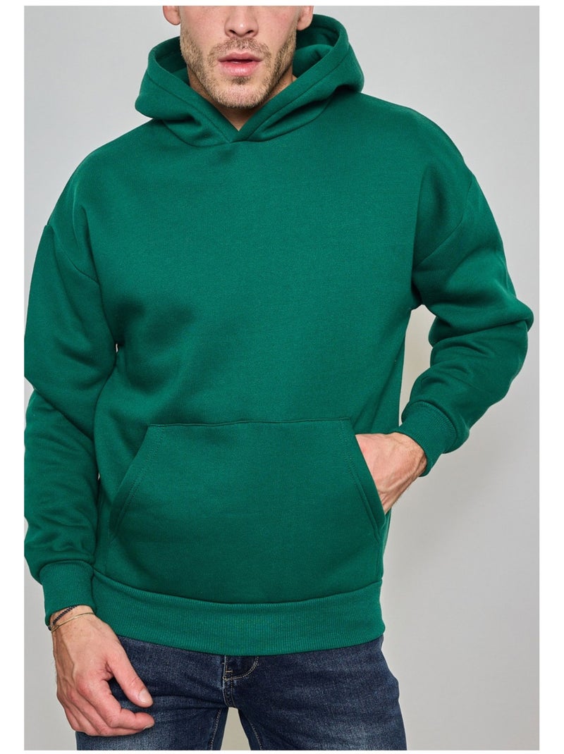 Felpe con cappuccio Kebello Verde - Kiabi