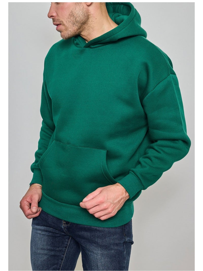 Felpe con cappuccio Kebello Verde - Kiabi