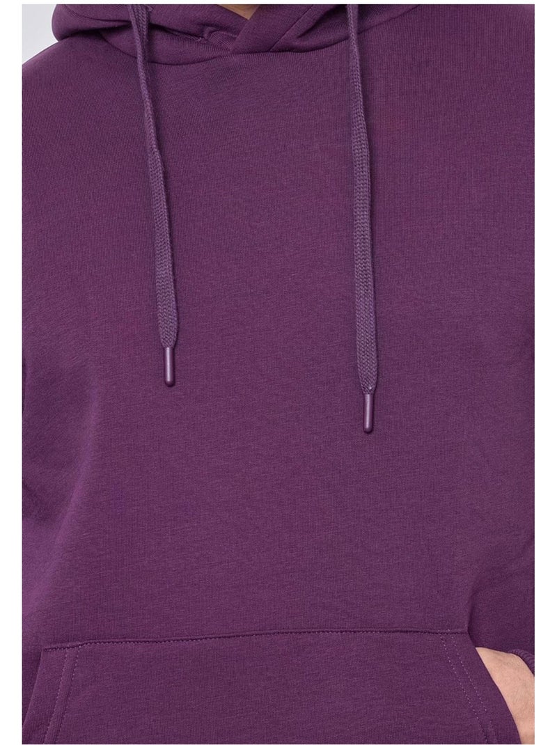 Felpe con cappuccio Kebello Viola - Kiabi