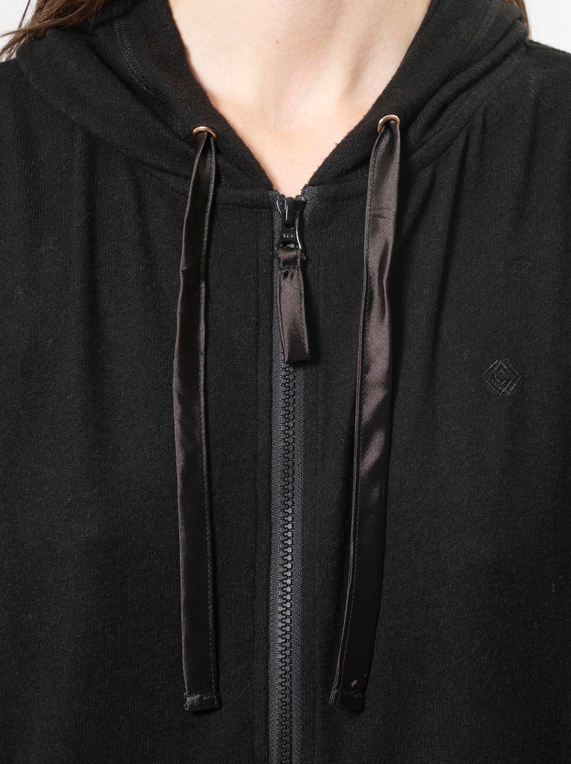 Felpe homewear donna Isotoner Nero - Kiabi