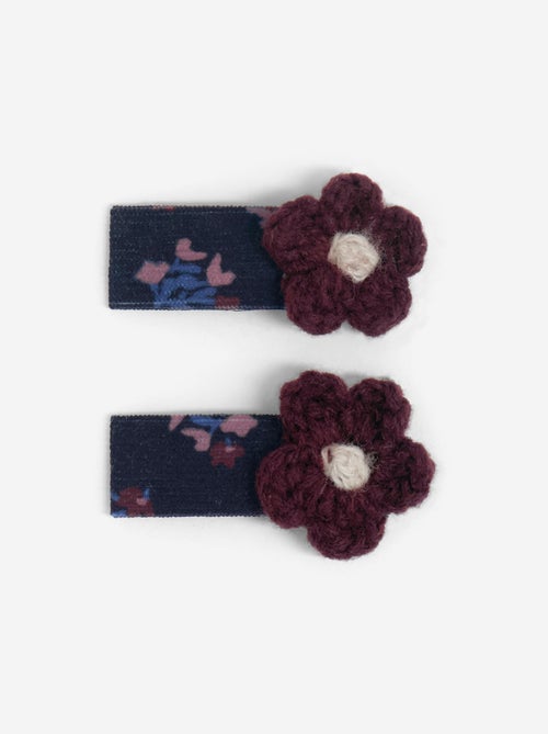 Fermagli a coccodrillo a forma di fiori - Kiabi
