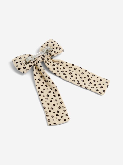 Fermaglio con fiocco grande stampato - Kiabi Fermaglio con fiocco grande stampato - Kiabi