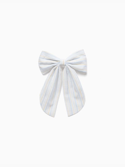 Fermaglio per capelli con fiocco a righe B&S - Kiabi