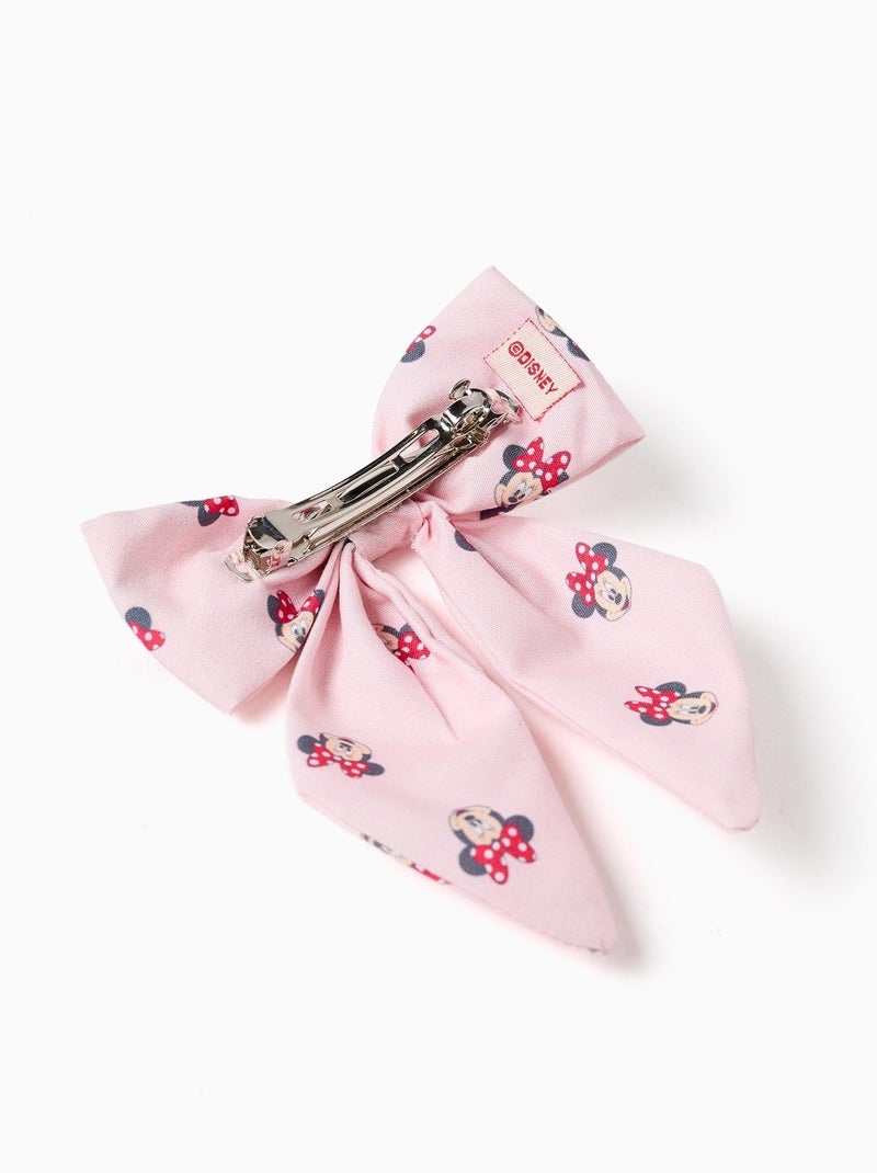 Fermaglio per capelli con fiocco e motivo minnie Rosa chiaro - Kiabi