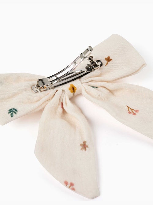 Fermaglio per capelli con fiocco floreale - Kiabi